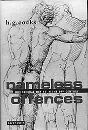 h.g. cocks - 'nameless offences' book cover