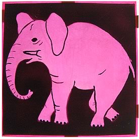 Pink Elephant Club sign
